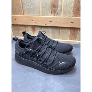 PUMA Mens SoftFoam+ Athletic Shoes Size 10.5 Black Mesh Upper